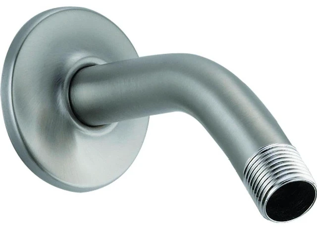 Main image of FAUCET U4993-SS Shower Arm and Flange, Stainless,6.00 x 2.88 x 6.00 inches