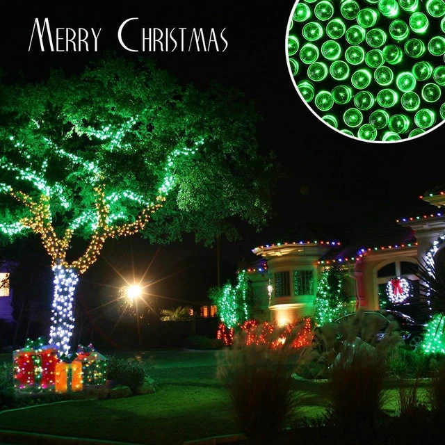 Alt view image 2 of 7 - Solar Christmas Lights Outdoor, 2 Packs Solar String Lights