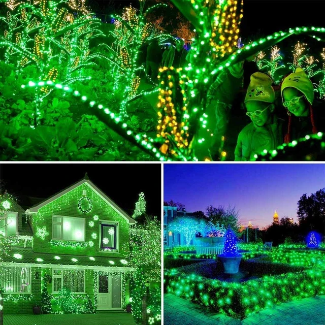 Alt view image 3 of 7 - Solar Christmas Lights Outdoor, 2 Packs Solar String Lights