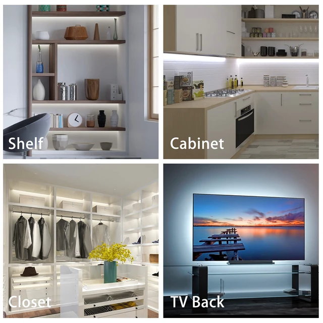 Alt view image 7 of 7 - 10 PCS 20in Under Cabinet Lighting Kit, 6000K