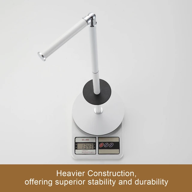 Alt view image 7 of 7 - Freestanding Toilet Paper Holder, Tissue Holder On Floor with Reserve Storage Paper Rolls, Roll Paper Holder Standing On Floor (White)