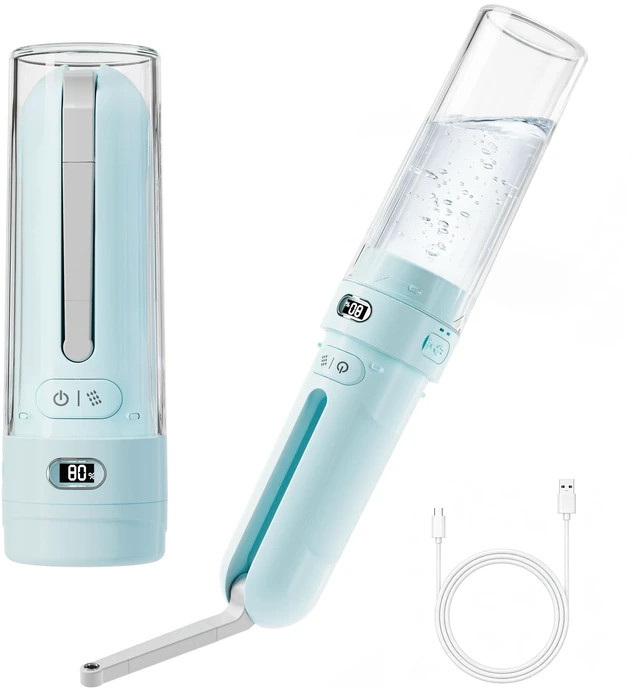 Main image of Electric Portable Bidet Rechargeable Travel Bidet for Women Postpartum Care & Personal Hygiene | with 3 Pressure Modes for Home Travel & Camping (Aqua)