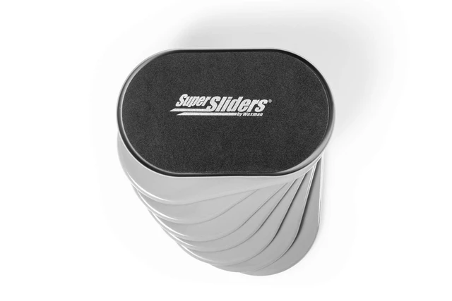 Alt view image 7 of 7 - Sliders4744095N Reusable XL Heavy Furniture Sliders for Carpet- Quickly and Easily Move Any Item, 9-1/2" x 5-3/4' Gray (4 Pack)