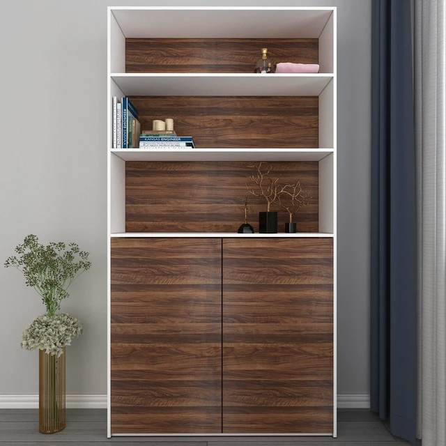 Alt view image 5 of 7 - 30"x200" Wood Grain Contact Paper, Wood Contact Paper Peel and Stick, Wood Wallpaper Self Adhesive, Wood Look Contact Paper for Countertops, Walnut Wood Wallpaper Removable, Wood Vinyl Wrap