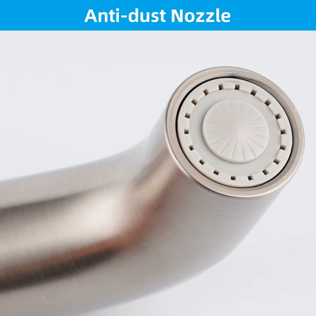 Alt view image 3 of 6 - Universal Sink Sprayer Attachment for Faucet, Brushed Nickel NSF/ANSI/CAN 372 Certified, Kitchen Side Sprayer Head Compatible with Delta, Moen, Kohler and Other OEM Brands Spray Head