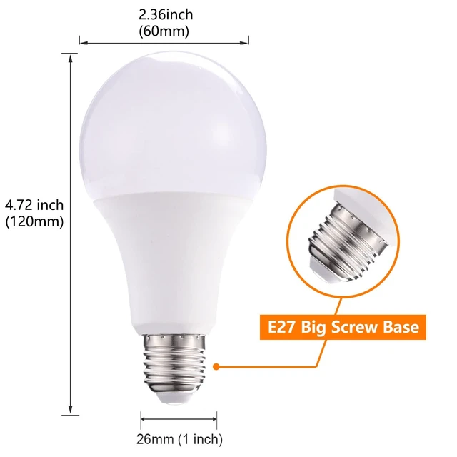 Alt view image 6 of 6 - RGB Color Changing Light Bulbs,40W Equivalent,9W RGB LED Light Bulbs,A19 E27/E26 Warm White 6500K,16 Color Multicolor Light Bulb Dimmable Light for Home Party Bedroom Outdoor(4Pack)