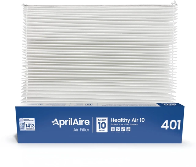 Main image of 401 Replacement Furnace Filter for 2400, Space-Gard 2400 Whole-House Air Purifiers - MERV 10, 16x25x6 Air Filter (Pack of 1)
