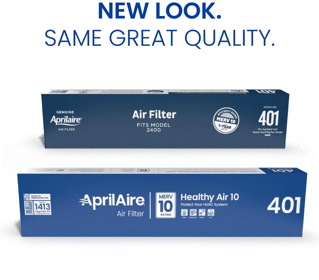 Alt view image 3 of 7 - 401 Replacement Furnace Filter for 2400, Space-Gard 2400 Whole-House Air Purifiers - MERV 10, 16x25x6 Air Filter (Pack of 1)