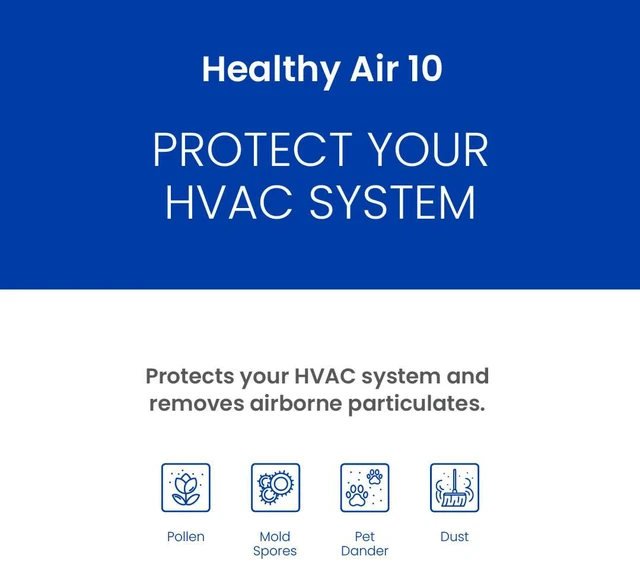 Alt view image 6 of 7 - 401 Replacement Furnace Filter for 2400, Space-Gard 2400 Whole-House Air Purifiers - MERV 10, 16x25x6 Air Filter (Pack of 1)