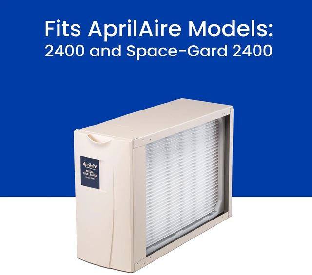 Alt view image 7 of 7 - 401 Replacement Furnace Filter for 2400, Space-Gard 2400 Whole-House Air Purifiers - MERV 10, 16x25x6 Air Filter (Pack of 1)