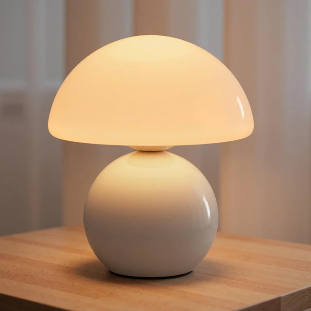 Main image of Wireless Mushroom Lamp,3CCT Table Lamp for Bedroom, Portables Cordless Lamps,Wireless lamp,Small Bedside Table Touch Lamps for Living Room,Mushroom 5200mAh Battery Operated Lamp Modern (White)