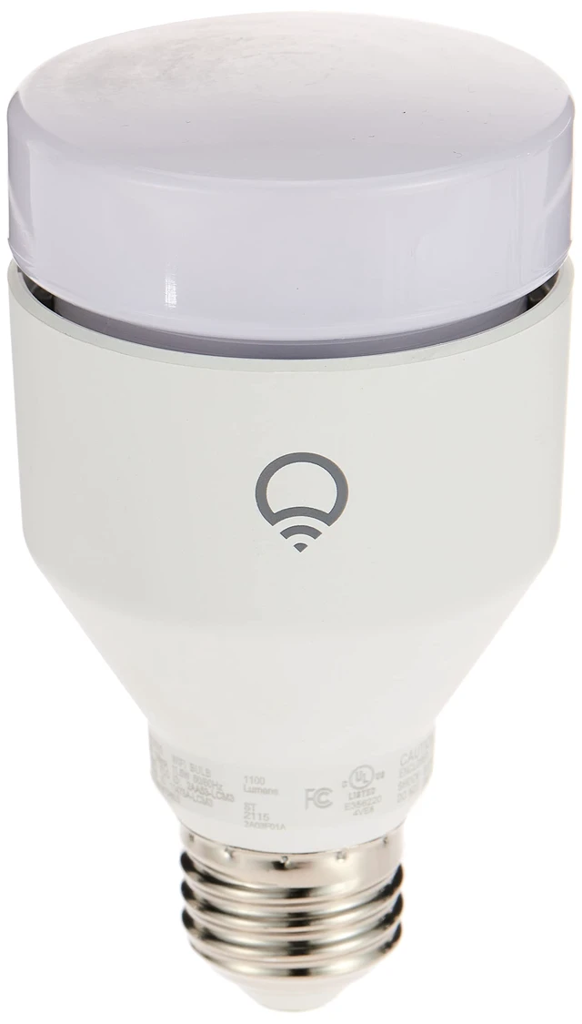 Alt view image 3 of 7 - LED Light Bulb Color 1100 Lumens - WiFi Smart, Alexa 75W Equivalent Compatible with Alexa, Apple Homekit, Google, WiFi 2.4GHz, Dimmable E26, tunable white 1500-9000K, for bedroom, mood lighting