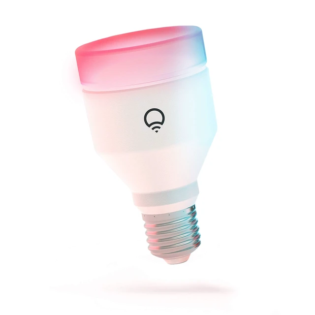 Alt view image 2 of 7 - Smart Light Bulbs A19, RGB Color Changing, Matter, 75W 1100LM, 2 Pack Compatible with Alexa, Apple Homekit, Google, WiFi 2.4GHz, Dimmable E26, tunable white 1500-9000K, for bedroom, mood lighting