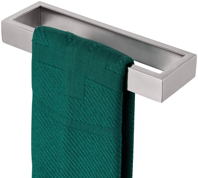 Main image of Towel Ring Brushed Nickel Hand Towel Hanger Holder 9-Inch Kitchen Rack Stainless Steel for Bathroom Hardware Wall Mount, 1 Pack B4008BR-L9