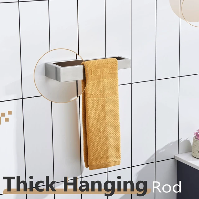 Alt view image 7 of 7 - Towel Ring Brushed Nickel Hand Towel Hanger Holder 9-Inch Kitchen Rack Stainless Steel for Bathroom Hardware Wall Mount, 1 Pack B4008BR-L9