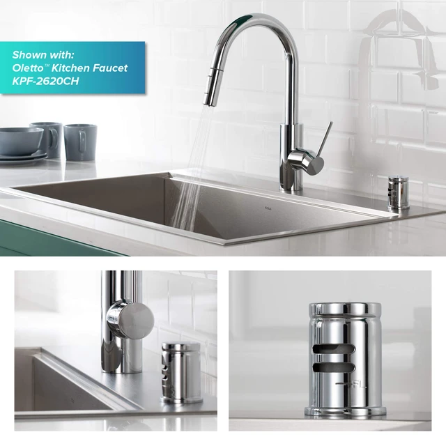 Alt view image 5 of 6 - Dishwasher Air Gap in Chrome, KAG-1CH