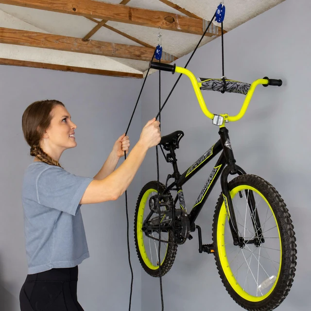 Alt view image 5 of 7 - 1/4 Inch Self-Locking Down System, 150 lbs, Blue 15 Feet of Rope, Easy to Use, Strong and Secure, Made in USA