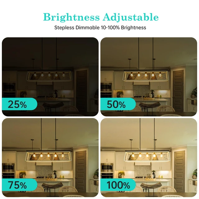 Alt view image 7 of 7 - Vintage LED Edison Short Small Bulbs G45 Frosted,40W E26 2700K Dimmable 12P 2700K Soft White Frosted E26 G45 LED Edison Bulbs,4W Replaces 40W,Dimmable for Ceiling Fans,Vanity & Table Lamps 12pack