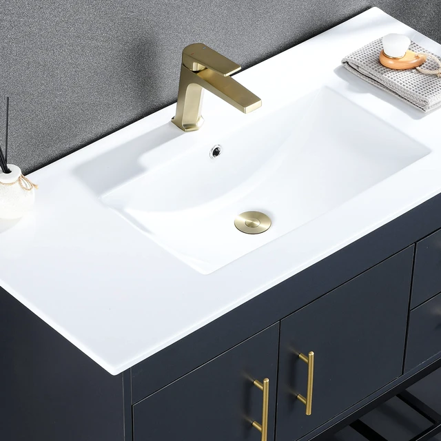 Alt view image 5 of 7 - Universal Bathroom Sink Stopper - Bounce Wash Basin Drain Filter, Stainless Steel Pop Up Drain Stopper, Bullet Core Push Type Sink Stopper, Sink Drain Plug with Anti-Clogging Strainer, Brushed Gold1