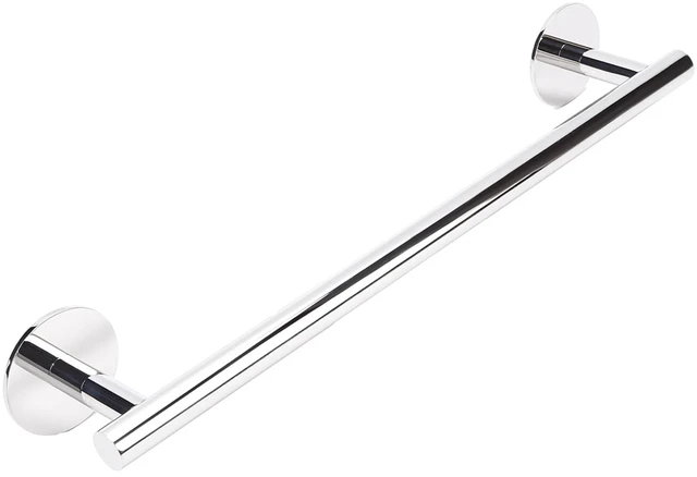 Main image of Self Adhesive Towel Bar,16" Chrome No Drill Bathroom 304SS Heavy Duty Towel Rack