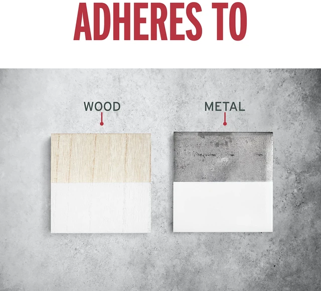 Alt view image 5 of 7 - Stops Rust Brush On Protective Enamel Paint, Satin White Rust and Corrosion Resistant, Indoor and Outdoor Durability, Beautiful Finish on Metal, Wood and More, Quart - House Paint