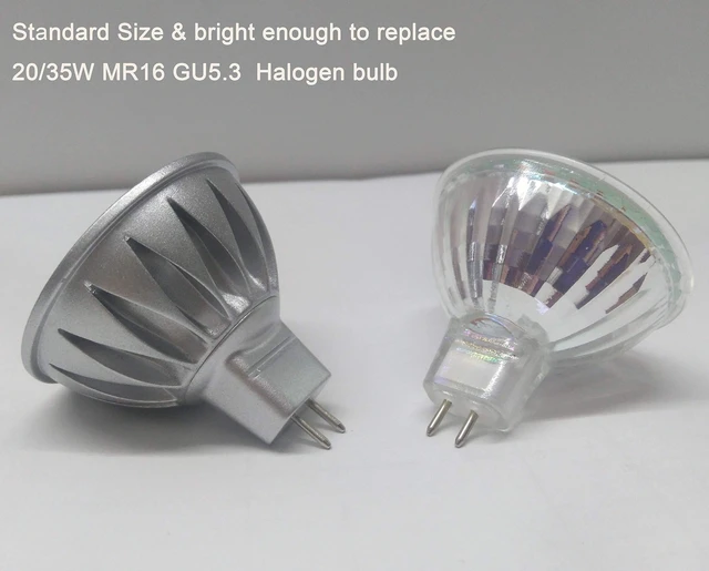 Alt view image 4 of 5 - MR16 GU5.3 Led Landscape Bulbs 12V Low Voltage 4000K Neutral White 20W-35W Equivalent, MR16 Bulbs for Outdoor Landscape Flood Ceil Track Lighting,Not Dimmable,450lm,38 Deg,6 Pack