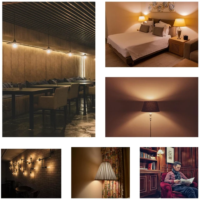 Alt view image 2 of 7 - T10 7.3 Inch Long Tube Bulb LED Light Bulbs, Dimmable, 6W (60W Equivalent), 2700K Warm White, 600 Lumens, E26 Medium Base,120V Edison Bulb, for Wall sconces,Vanity Lights,Badroom (4-Pack)