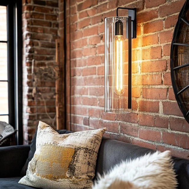 Alt view image 6 of 7 - T10 7.3 Inch Long Tube Bulb LED Light Bulbs, Dimmable, 6W (60W Equivalent), 2700K Warm White, 600 Lumens, E26 Medium Base,120V Edison Bulb, for Wall sconces,Vanity Lights,Badroom (4-Pack)