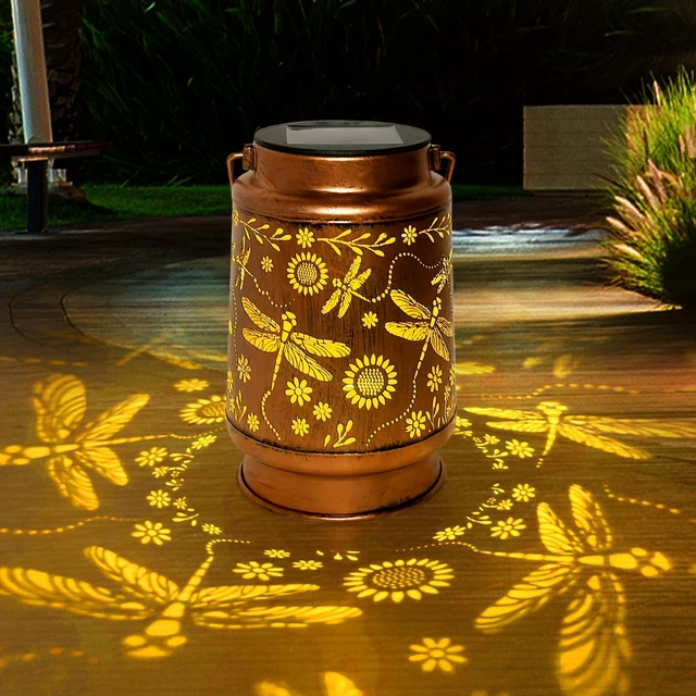 Main image of Birthday Gifts for Women Mom Grandma, Dragonfly Solar Lanterns Outdoor Waterproof, Hanging Solar Lights for Yard, Patio, Porch, Garden Decor