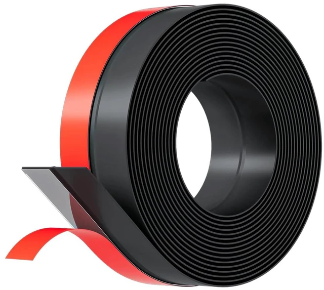 Main image of 36FT Weather Stripping Door Seal - 2" Silicone Door Draft Seal Tape for Gaps Under Door Weatherstripping Sweep Stopper for Bottom of Shower Door/Sliding Glass Door