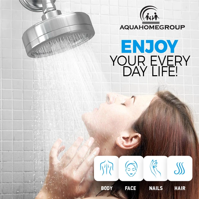 Alt view image 7 of 7 - 20-Stage + Vitamin C E A Cartridge Bundle, 2-Pack, No Housing shower filter cartridge KDF, Vitamin C E A, reduces chlorine heavy metals sediment