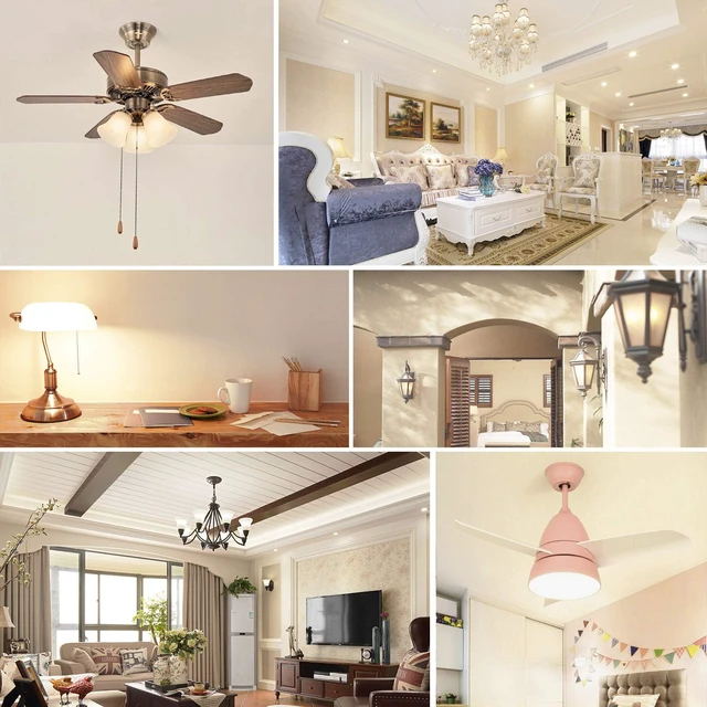 Alt view image 6 of 7 - 8 Pack E12 LED Small Base Light Bulb 4000K Natural White 60W Equivalent 6W Ceiling Fan Light Bulbs, A15 LED Candelabra Light Bulbs CRI85+, 120V 600LM Round Bulb for Chandelier, Non-Dimmable