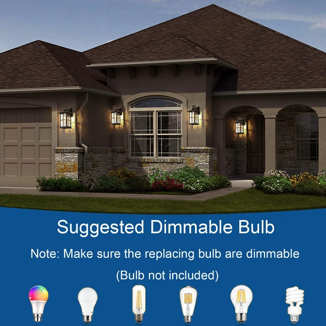 Alt view image 2 of 6 - Motion Sensor Porch Light Black Dusk to Dawn Outdoor Wall Lantern Exterior Sconce Lighting Fixtures Modern Outside Wall Mount Coach Lamp for House Garage Patio Front Door