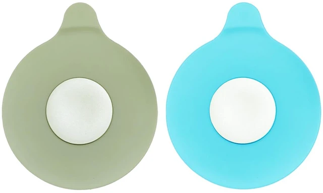 Main image of 2PCS Silicone Bathtub Stopper and Plug, Tub and Sink Drain Cover