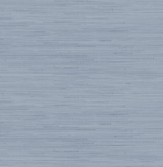 Main image of x Society Social Classic Faux Grasscloth Peel and Stick Wallpaper, Mineral Blue