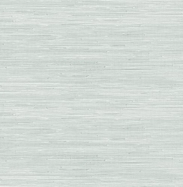 Alt view image 3 of 7 - x Social Social Whisper Blue Classic Faux Grasscloth Peel & Stick Wallpaper
