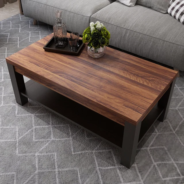 Alt view image 4 of 7 - 35x120 Walnut Wood Contact Paper Wood Grain Contact Paper for Countertops Waterproof Walnut Woods Peel and Stick Wallpaper Woods Wall Vinyl Wooden Look Wallpaper Peel and Stick