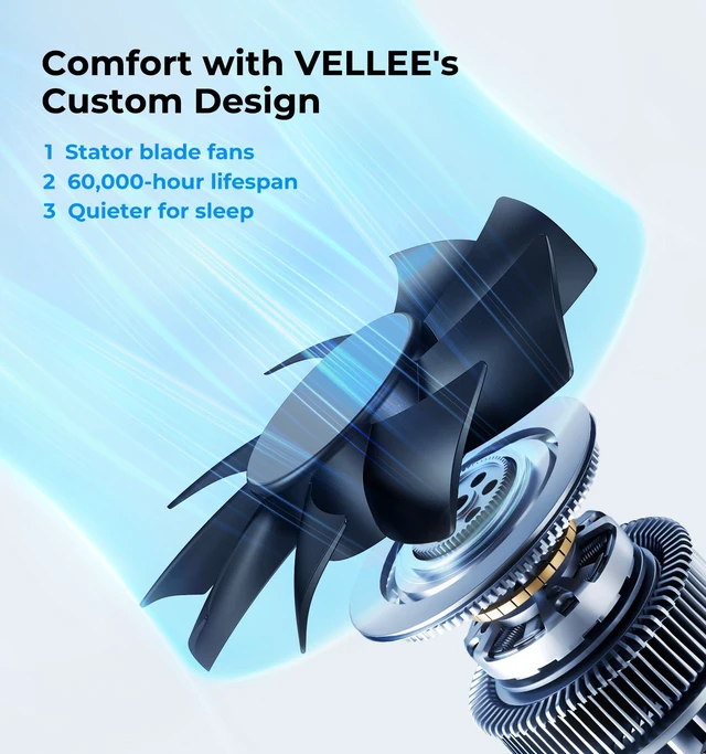 Alt view image 4 of 7 - Quiet Register Booster Fan Fits Duct Opening 4" x 12" (White) 10 Speeds Remote Control, 3 Modes, Cooling/Heating - Vent Air Temp Triggered Auto On/Off, Power-off Memory, Corded Electric