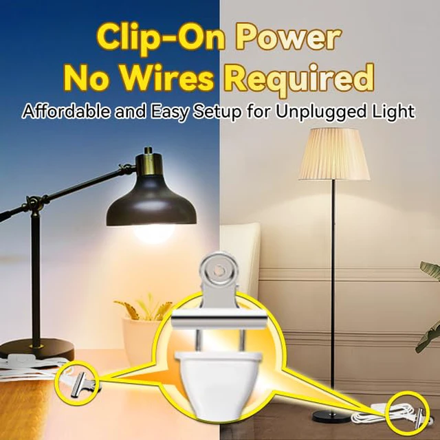 Alt view image 5 of 7 - LITE PRO Rechargeable Light Bulbs, 2600mAh Large Battery Backup Light Bulbs, Perfect As Emergency Lights for Home, Hurricane Prepareness Item, E26/E27 (Soft White-2600mAh)