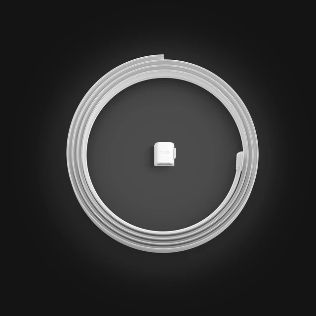 Alt view image 7 of 7 - Flux 7-Feet LED Strip Light Extension, Vibrant Color and Ambiance, Flexible Indoor Lighting, Chromasync Color Blending, Cuttable, Extendable, Reusable, App and Voice Command