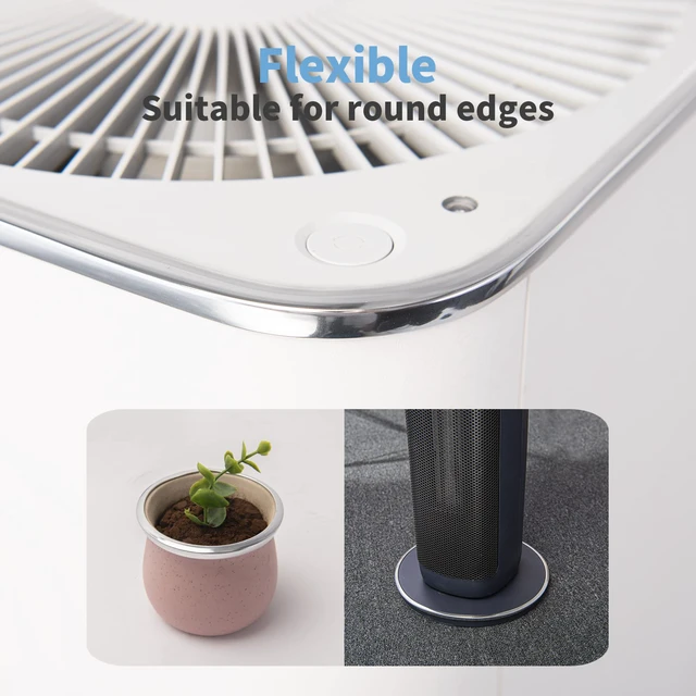 Alt view image 5 of 7 - 20 ft Flexible Outside Corner Trim for Tile Edge, Stainless Steel Durable, Waterproof, Strong Adhesive, High Viscosity, Easy to Clean, Ideal for Tiles Edges, Furniture Decoration, Countertops