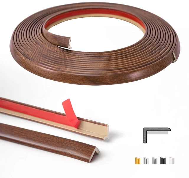 Main image of 20 ft Outside Corner Trim, Peel and Stick for Wall Tile Edge, Cherry Durable, Waterproof, Strong Adhesive, High Viscosity, Easy to Clean, Ideal for Furniture Decoration, Countertops