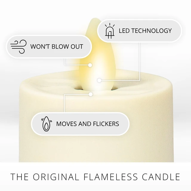 Alt view image 5 of 7 - Flameless Candle Nightlight w/Dusk to Dawn Light Dark Auto Sensor, Loden Green Wall Plug Indoor Night LED Light w/Real-Flame Effect Technology, Bathroom Bedroom Hallway, No Remote Needed