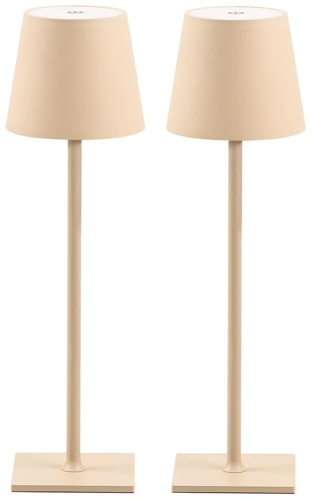Main image of 2 Pack Cordless Table Lamps, 3 Colors Stepless Dimming, 5000mAh Rechargeable Battery LED Desk Lamp for Bedroom/Couple Dinner/Desk/Cafe/Dining Room/Terrace