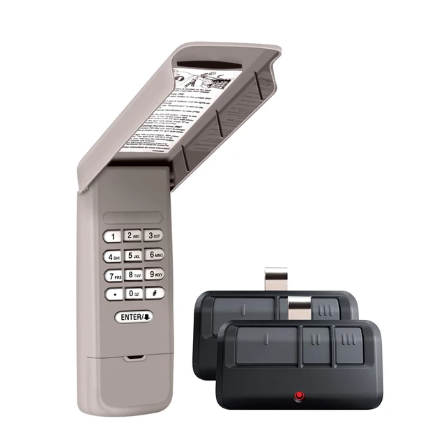 Main image of 878Max Universal LiftMaster Chamberlain Garage Door Opener Remote Keypad FCC Certified Compatible with 877LM 377LM 977LM 66LM 877MAX