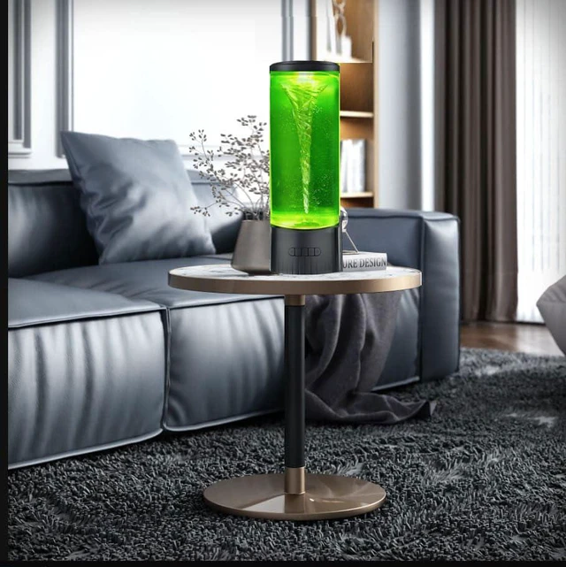 Alt view image 4 of 6 - LED Twister Hurricane Lamp - Large LED Sensory Vortex Light for Home Office Decoration, Holiday Birthday Party Gifts