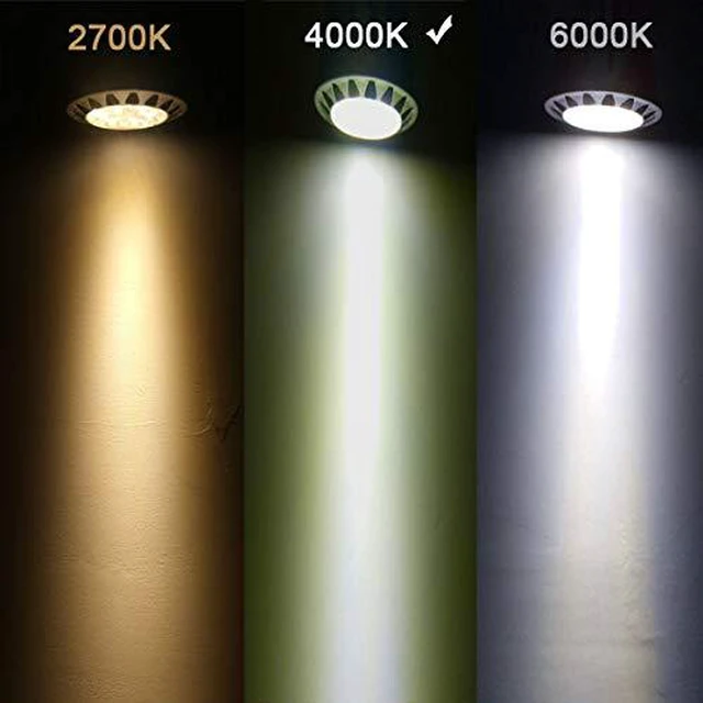 Alt view image 2 of 5 - MR16 GU5.3 Led Landscape Bulbs 12V Low Voltage 4000K Neutral White 20W-35W Equivalent, MR16 Bulbs for Outdoor Landscape Flood Ceil Track Lighting,Not Dimmable,450lm,38 Deg,6 Pack
