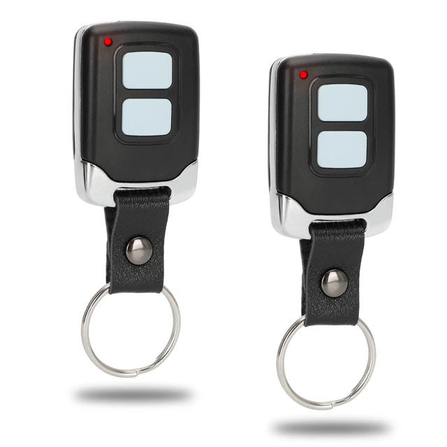 Main image of 2 for LiftMaster Chamberlain Craftsman Garage Door Opener Remote Keychain Works with 893MAX 893LM 373LM 973LM, 2-button Mini design,easy setup,fit Yellow,Purple,Red/Orange, Green Learn Buttons