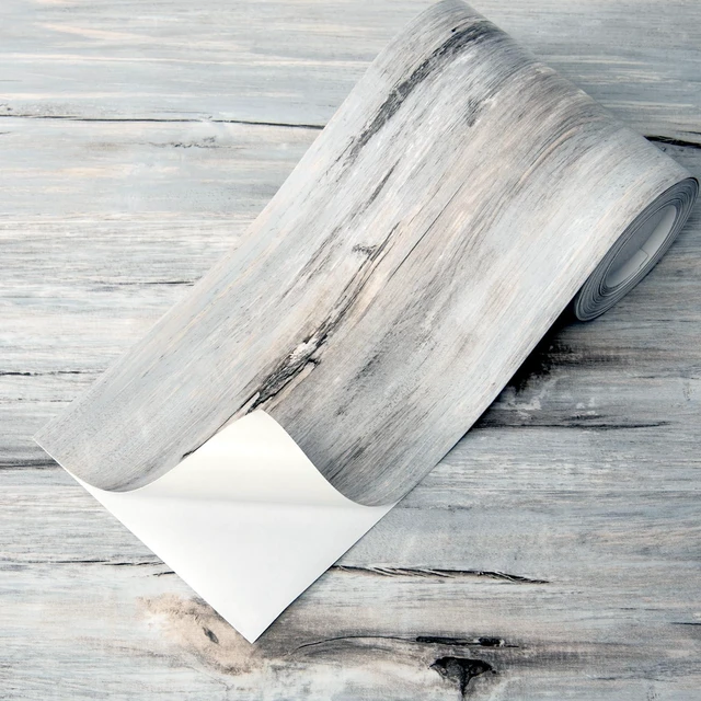 Main image of Wood Textured Peel and Stick Vinyl Floor Tiles, 40-Pack, Dust Grey Rigid Surface, Waterproof, Fire-Proof, Self-Adhesive, Easy to Clean, Cover 60 sq.ft, Ideal for Bedroom, Living Room, Kitchen
