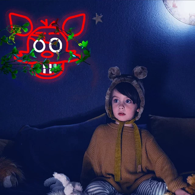 Alt view image 5 of 6 - Fnaf Fox Neon Sign for Wall DecorFive Nights LED Neon Lights for GameroomBirthdayChristmas Gifts for kids